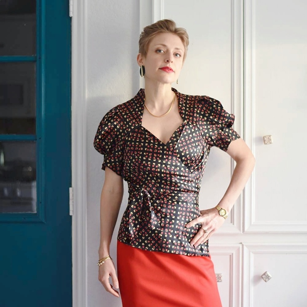 DVF Silk Blouse